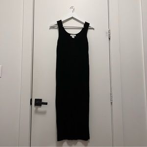 Club Monaco Black Knit Dress